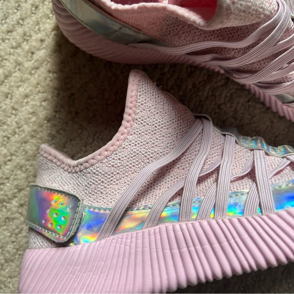 Holographic Pink Sneakers - Picture 7 of 7